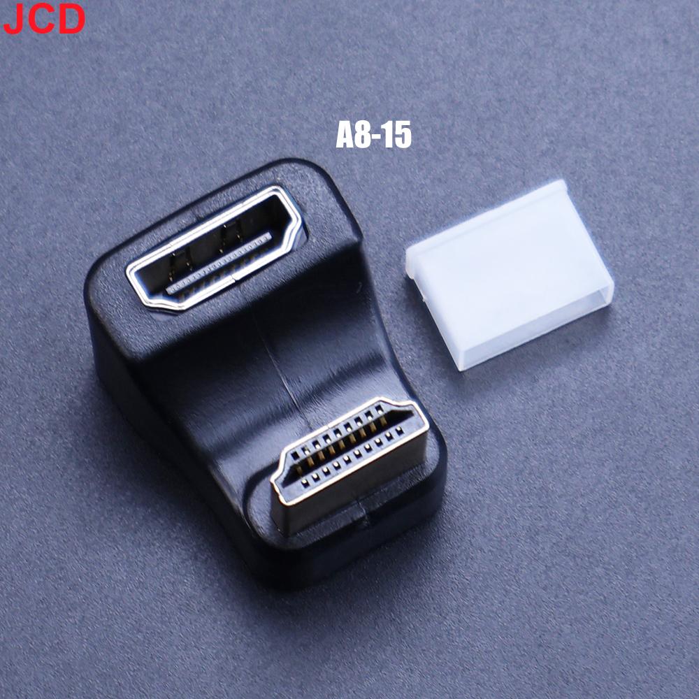 Совместимый с HDMI адаптер 90 270 градусов Прямоугольный конвертер «папа-мама» 8K HD Разъем Mini / Micro HDMI-совместимый удлинитель
