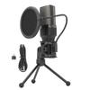 USB Gaming Microphone Professional Cardioid Pickup PC Computer Microphone with RGB Lighting Effects