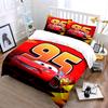 Red Racing Car Theme Bedding Set Bedding set (1 duvet cover, 2 pillowcases, duvet not included)