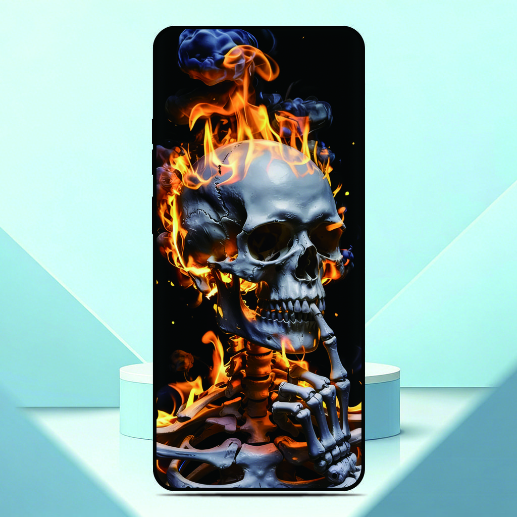 Cown Skull King Bone Phone Case For Motorola Moto G54 5G Painted Back Cover For Moto G54 Power G64 Soft Fundas Customized Photo