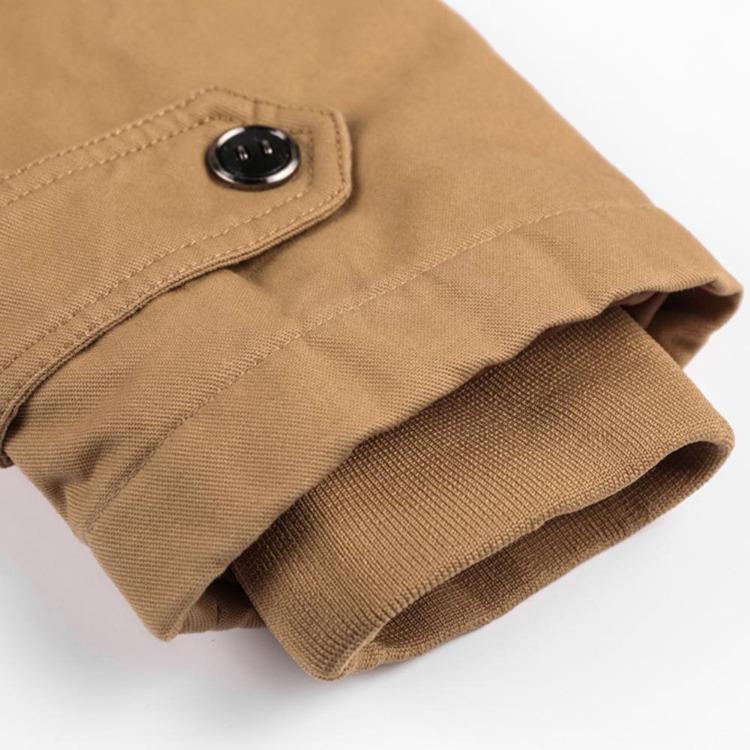 Men's Jackets - Autumn Winter Men Military Zipper Jacket Tactical Army Fashion Outdoor Casual Coat