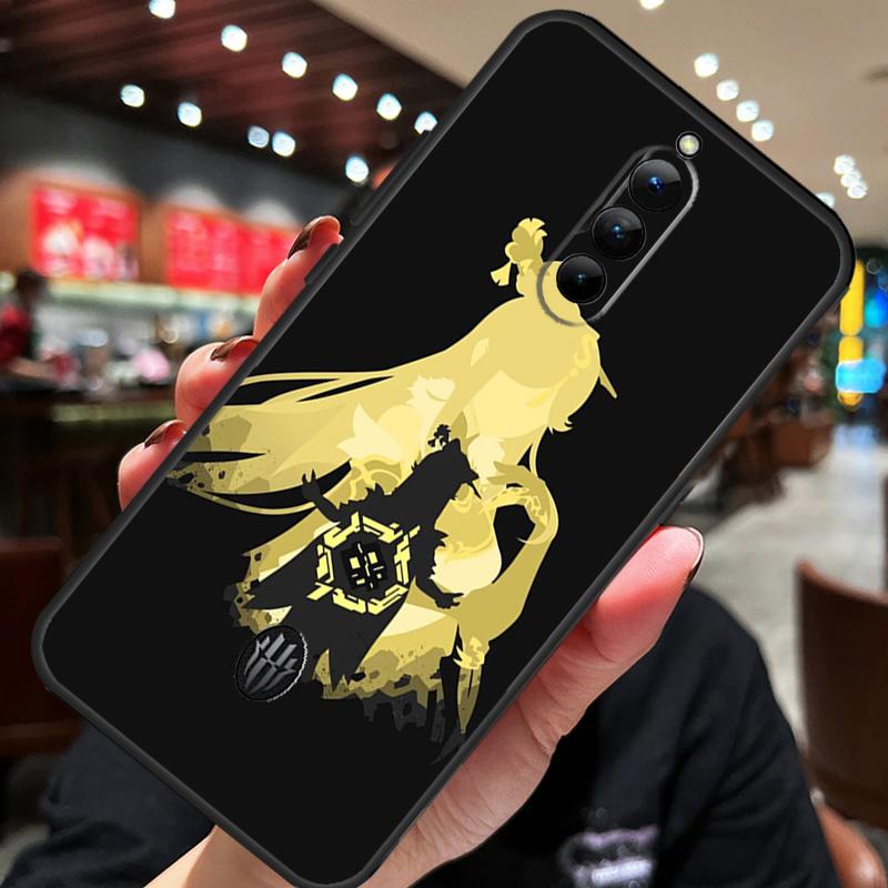 Чехол для игры Genshin Impact для ZTE Nubia Red Magic 10S 10 8 9 8S 9S 11 Pro Plus 5G 6R 6 7 6S 7S Pro 10 Air