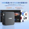 ACEMAGIC Mini PC Intel Twin Lake N150 Первый выпуск Mini PC Vista Mini V1 16 ГБ 512 ГБ Мощный энергосберегающий мини-компьютер Windows 11 Pro Ядра 4 потока