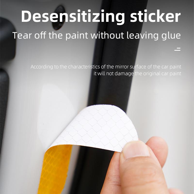 Car Door Reflective Sticker Tail Warning Sticker Auto Accessories For Citroen C5X e-C4 X e-C3 C4 C3 C5 Berlingo C-Elysee C1 C6