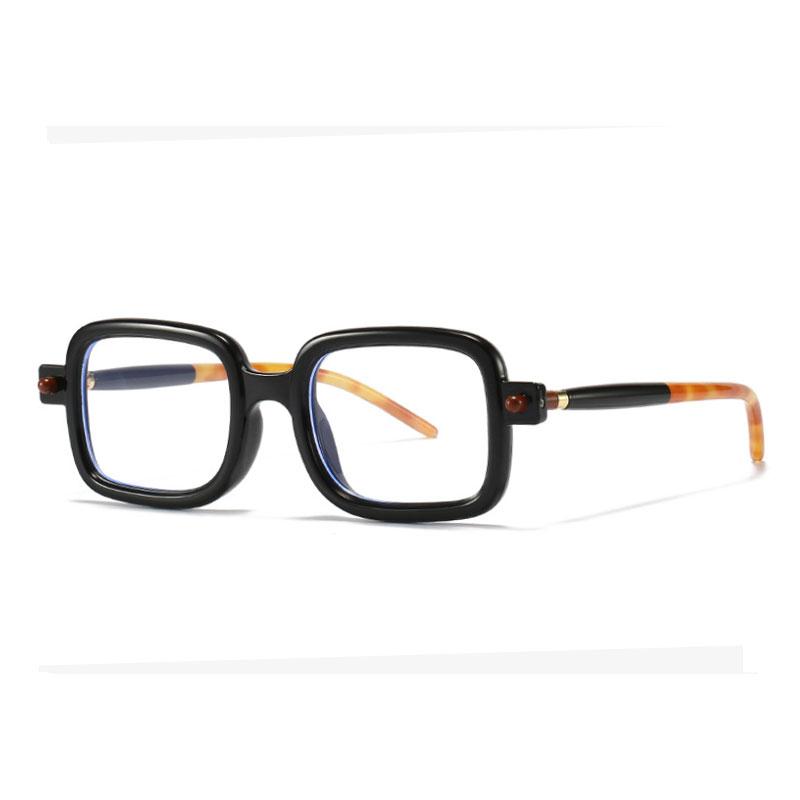 Новые Модные Квадратные Солнцезащитные Очки Для Женщин Мужчин Винтажный Дизайнерский Бренд Панк Солнцезащитные Очки Прозрачные Линзы Зеркальные Очки УФ400