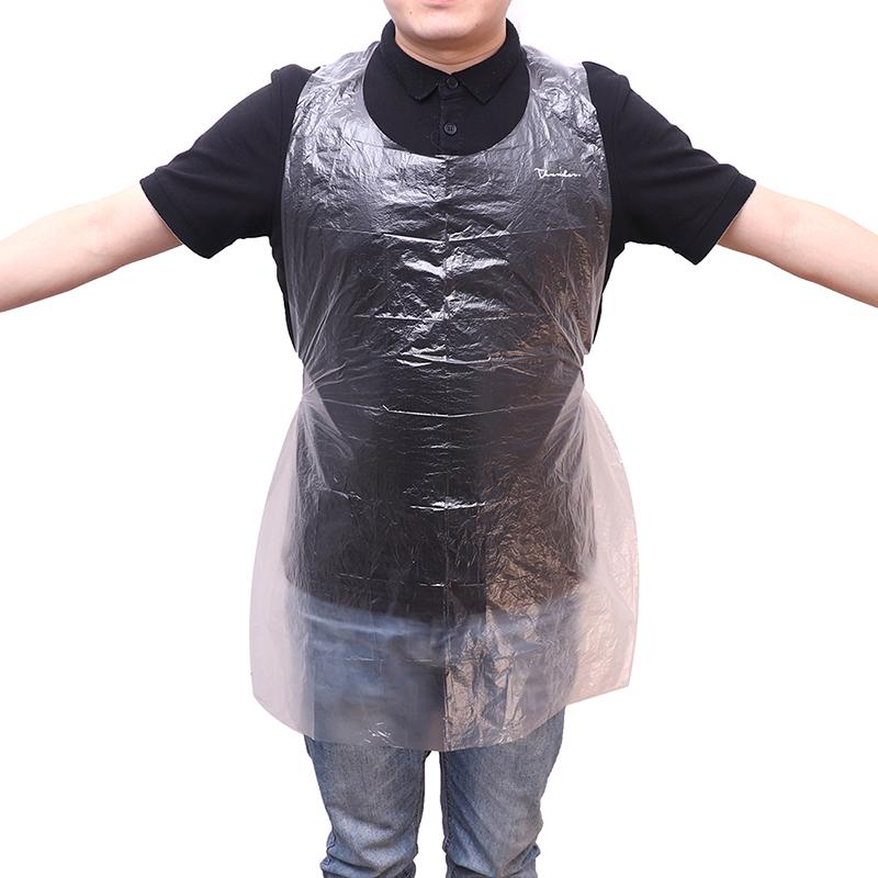 100 шт одноразовые чистящие простые в использовании кухонные фартуки для барбекю фартук для приготовления пищи