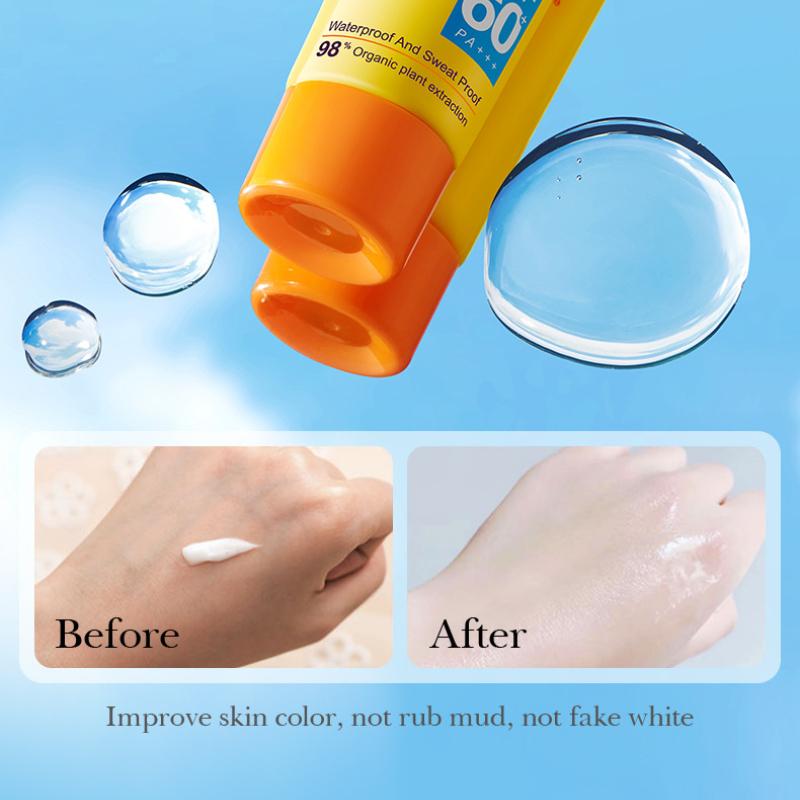 Солнцезащитный крем SPF60 + VC SADOER Vitamin C Isolation Освежающий солнцезащитный крем