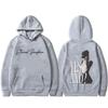 Худи с графическим принтом Ariana Grande Yes и Double Sided Унисекс Повседневная Мода Свободный Свитшот Мужской Женский Хип-Хоп Рок Худи