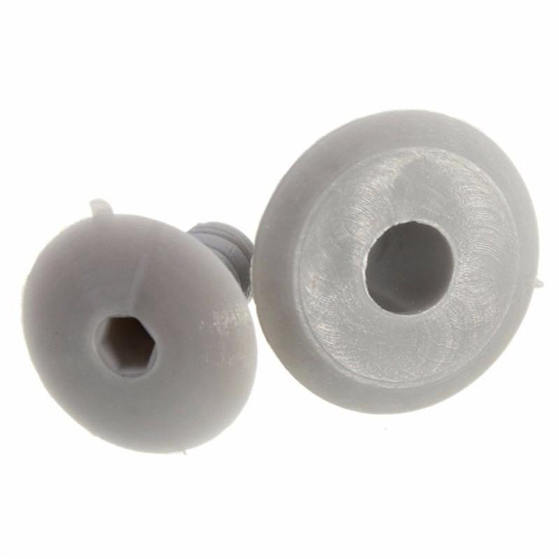 50pcs /Set Grey Trim Panel Lining Clips Plastic Fastener Light Grey For Vw Volkswagen T4 T5 Transporter Eurovan Light