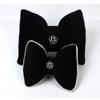 New Car Seat Headrest Pillow Cute Bow Velvet Neck Headrest Lumbar Pillow Soft Support Protector Cushion For Car