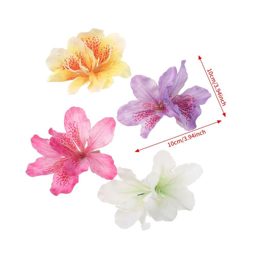 Гавайские шпильки для волос Canna Barrette Gladiolus Bohemia Flower Hair Clips Women