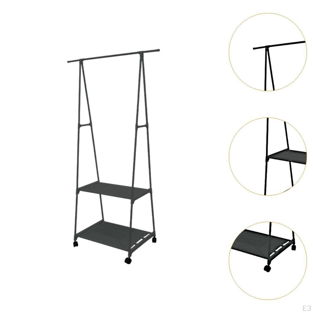 Вешалка для одежды в спальне, подставка для одежды с металлическим каркасом для подвешивания