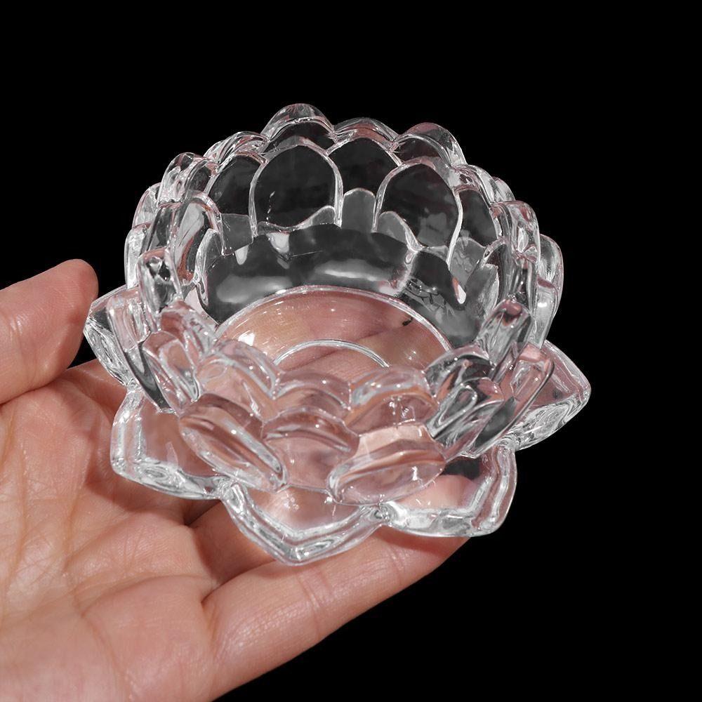 2Pcs Elegant Chinese Transparent Candlestick Ins Simple Candles Stand  Party Decoration