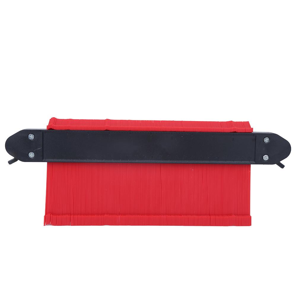 Многофункциональная 10-дюймовая расширенная двухзамковая нерегулярная контурная линейка измерительный инструмент для деревообработки