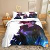 Игровая Серия 3D Цифровая Печать Комплект Постельного Белья из Трех Предметов Простыня Пододеяльник