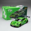 1:64 Модели Toyota Land Cruiser 250 Porsche 911 GT3R Литые металлические игрушки Машинки Открывающийся капот Металлический корпус Миниатюрные машины Подарки для детей
