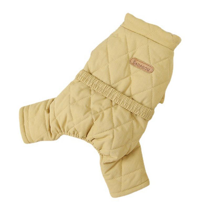 Одежда для собак для маленьких и средних собак, комбинезон, зимние теплые костюмы для щенков, французский бульдог, Чихуахуа, Йорки, пальто, наряд для домашних животных