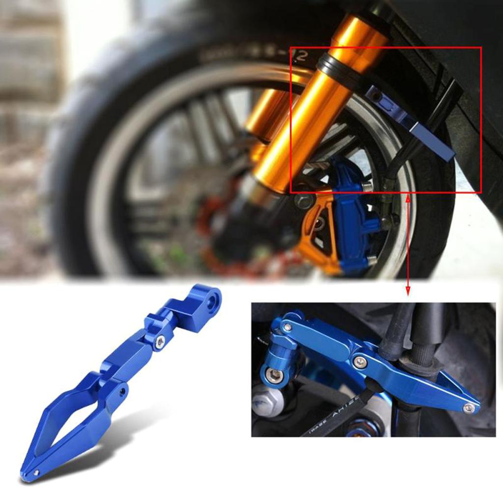 Universal Aluminum Motorcycle Oil Pipe Cable Clip Brake Cable Tube Line Clamp For 160 DIO 125 190X 300 500 Dirt Bike ATV