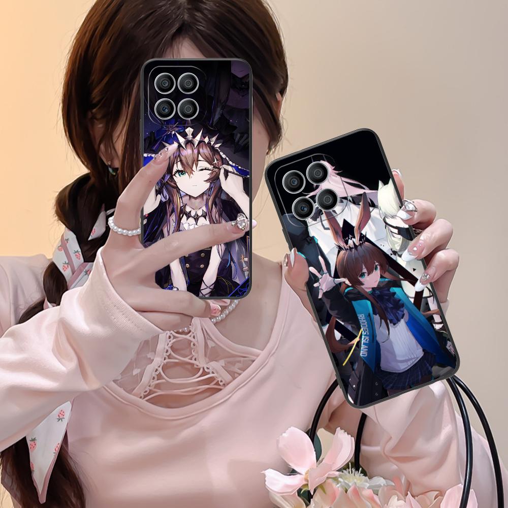 Чехол для мобильного телефона Arknights Amiya для Honor 90 80 70 60 50 30 20 10 9 8 7 Pro S SE Lite 5G Цветная печать Защитный Роскошный