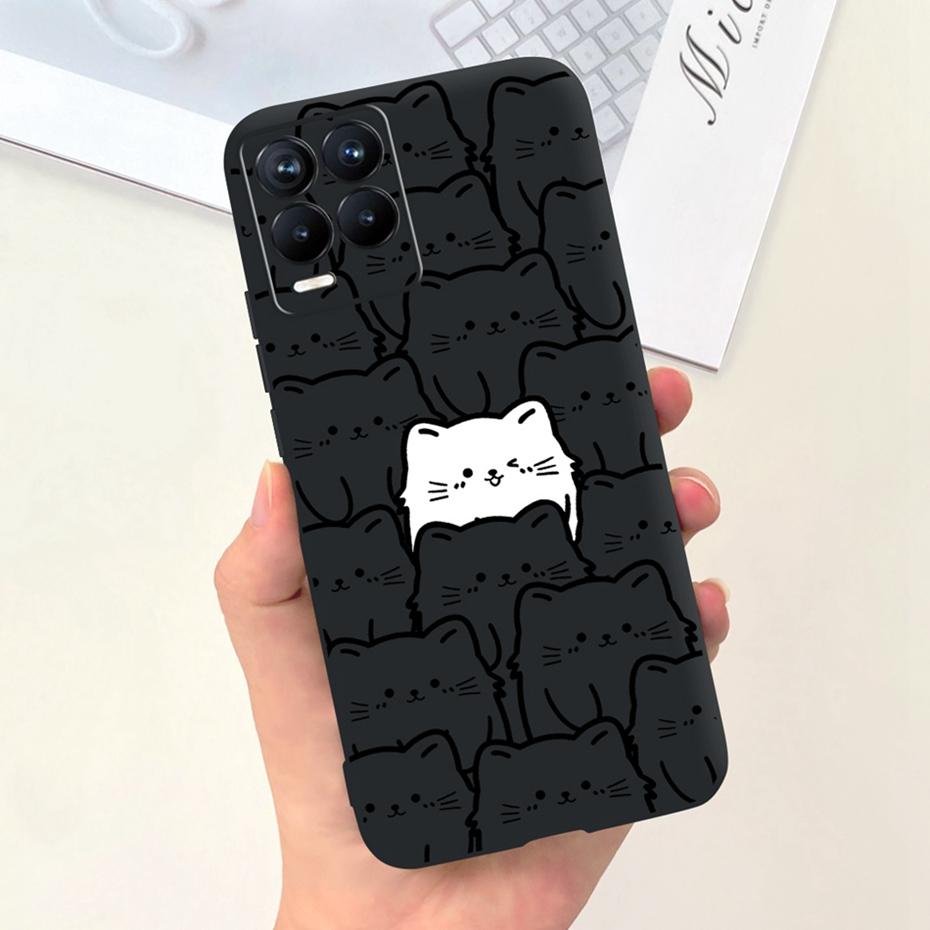 Чехол Для Realme 8 Pro / Realme 8 4G Милый Мультяшный Конфетный Цвет Мягкий Силиконовый Чехол Для Realme8 8Pro RMX3085 RMX3081 Чехлы для Телефона