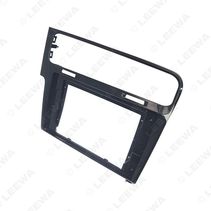 Фольксваген Гольф 7 (2014-2017) 10.1" Навигационный комплект Android, Панель с рамкой матовый серебристый/глянцевый черный