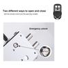 Home Door Lock Kit Remote Control Keyless Entry Electronic Lock Silent Version Smart Wireless