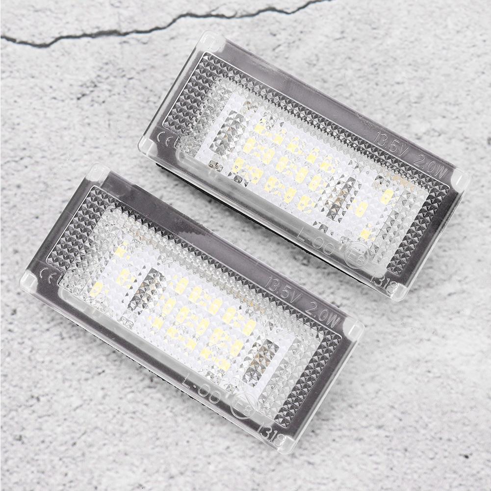 1 пара 12 В 18 светодиодов SMD Лампа подсветки номерного знака подходит для Mini Cooper S R53 2001 2006