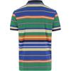 Polo Ralph Lauren Поло с полосками и логотипом с коротким рукавом Мужские топы Разноцветный 710963480-002