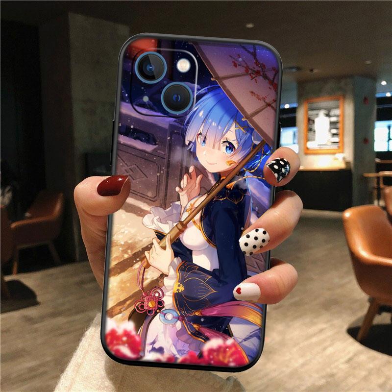 Re Zero Emilia Ram Rem Новый высококачественный чехол-ракушка для телефона для Xiaomi Poco C40 C50 C51 C55 C65 C71 C75 F3 F5 F6 F7 M2 M3 Pro Ultra
