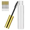 5pcs 10ml Empty Mascara Tube with Eyelash Wand Lightweight Portable Mascara Container DIY for Makeup