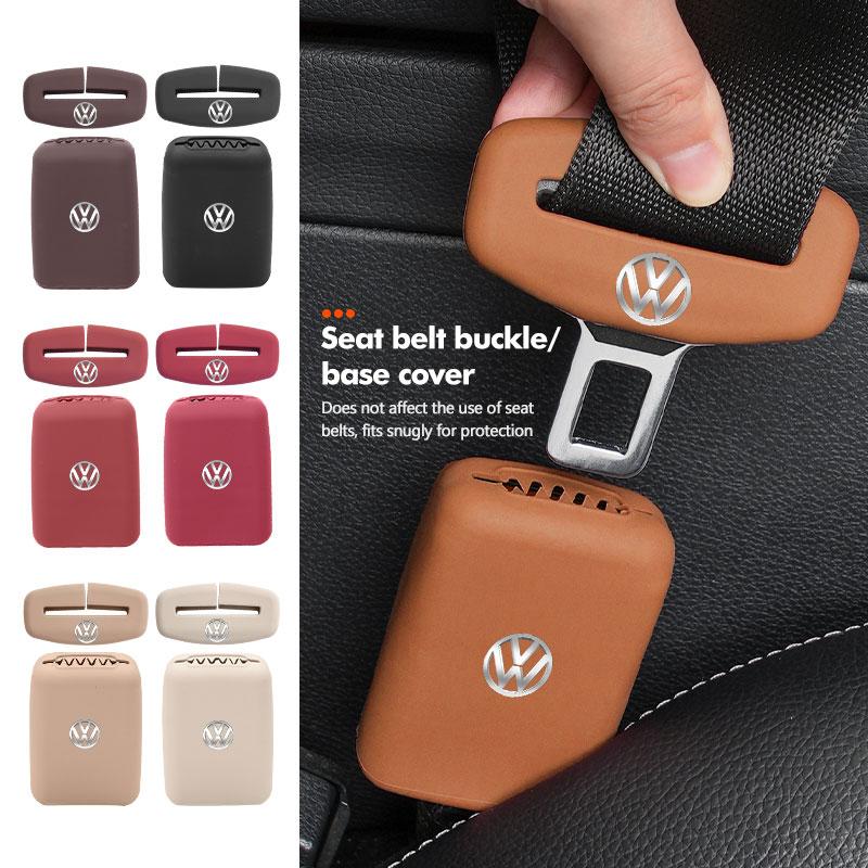 For Volkswagen VW Car Seat Belt Collision Avoidance Sleeve Safety Lock Buckle Cover Scirocco Jetta Beetle Golf 4 5 6 Passat Polo zk9