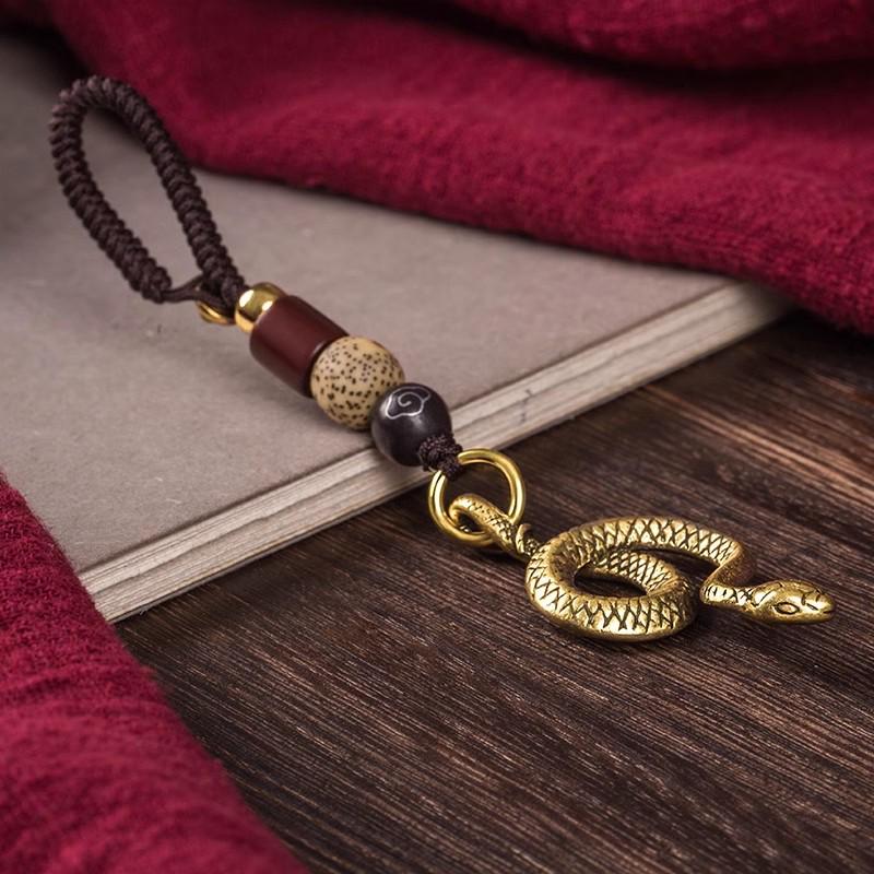 Латунный кулон-брелок с двенадцатью знаками зодиака - Подарок ручной работы для мужчин и женщин