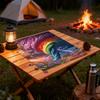 1000 Pieces Rainbow Wooden Jigsaw Puzzle Fantasy Art Style Colorful Stress Relief Visual Beauty Jigsaw Craft Decor