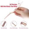 8Pcs/set LED Light LED Ear Wax Pickers Ear Clean Tool Ear Pick Cleaner Spoon  for Baby Adults