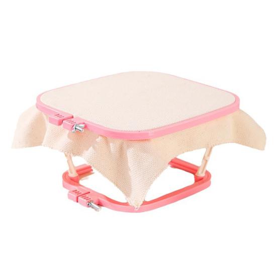 Двухслойная настольная подставка для пялец, регулируемый держатель для пялец для вышивки крестом без помощи рук, швейные инструменты для самостоятельного шитья