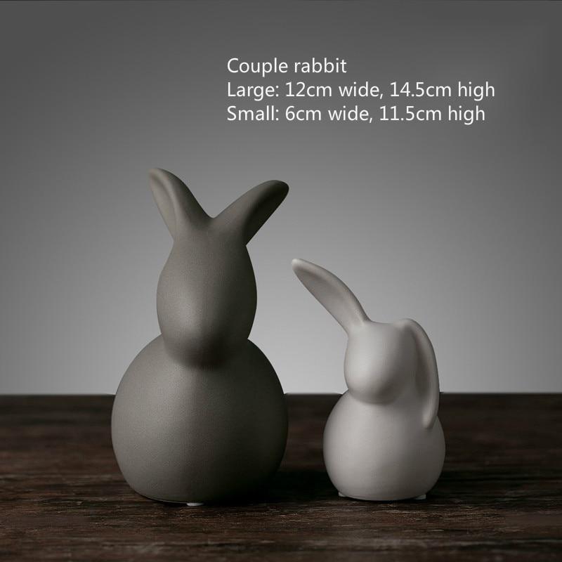 Керамическая фигурка животного, аксессуары для украшения дома, скандинавские ремесленные украшения, хороший выбор в подарок