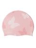 Adult Silicone Swimming Cap: Waterproof, Non-Slip, High Elasticity with Butterfly Pattern, Unisex
