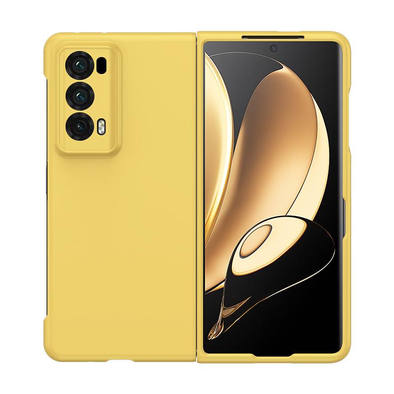 PC Hard Shell Phone Case For Honor Magic V2 Solid Color Protective Cover