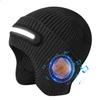 Перезаряжаемая светящаяся Bluetooth-шапка, Моющаяся цветная световая музыкальная кепка