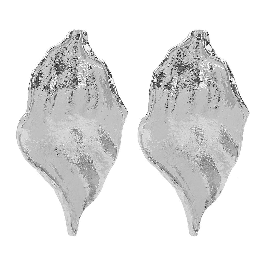 Серьги из сплава, Ретро Личность Неправильные Гладкие Геометрические Серьги