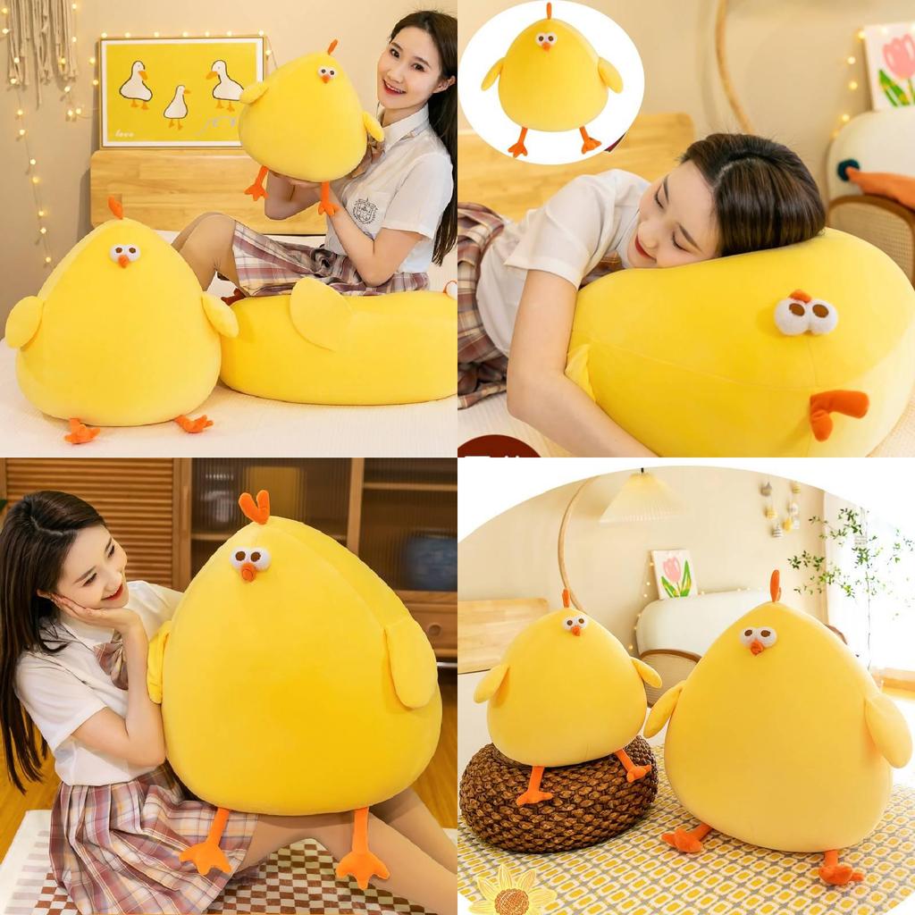 Miniso Мягкая плюшевая игрушка-подушка в виде цыпленка, мягкий и приятный компаньон для всех возрастов