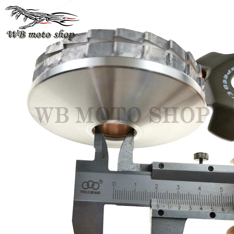 Racing Variator Scooter Variator Kit with Roller Weights Drive Pulley for GY6 50 80 139QMB/QMA DIO AF18 AF28 AF34 AF35 ZX Moped