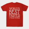Unisex Fashion TShirt Worlds Best Farter I Mean Father Print TShirt Plus Size S-5XL T-Shirt 100%Cotton Tops O Neck Short Sleeve Tees