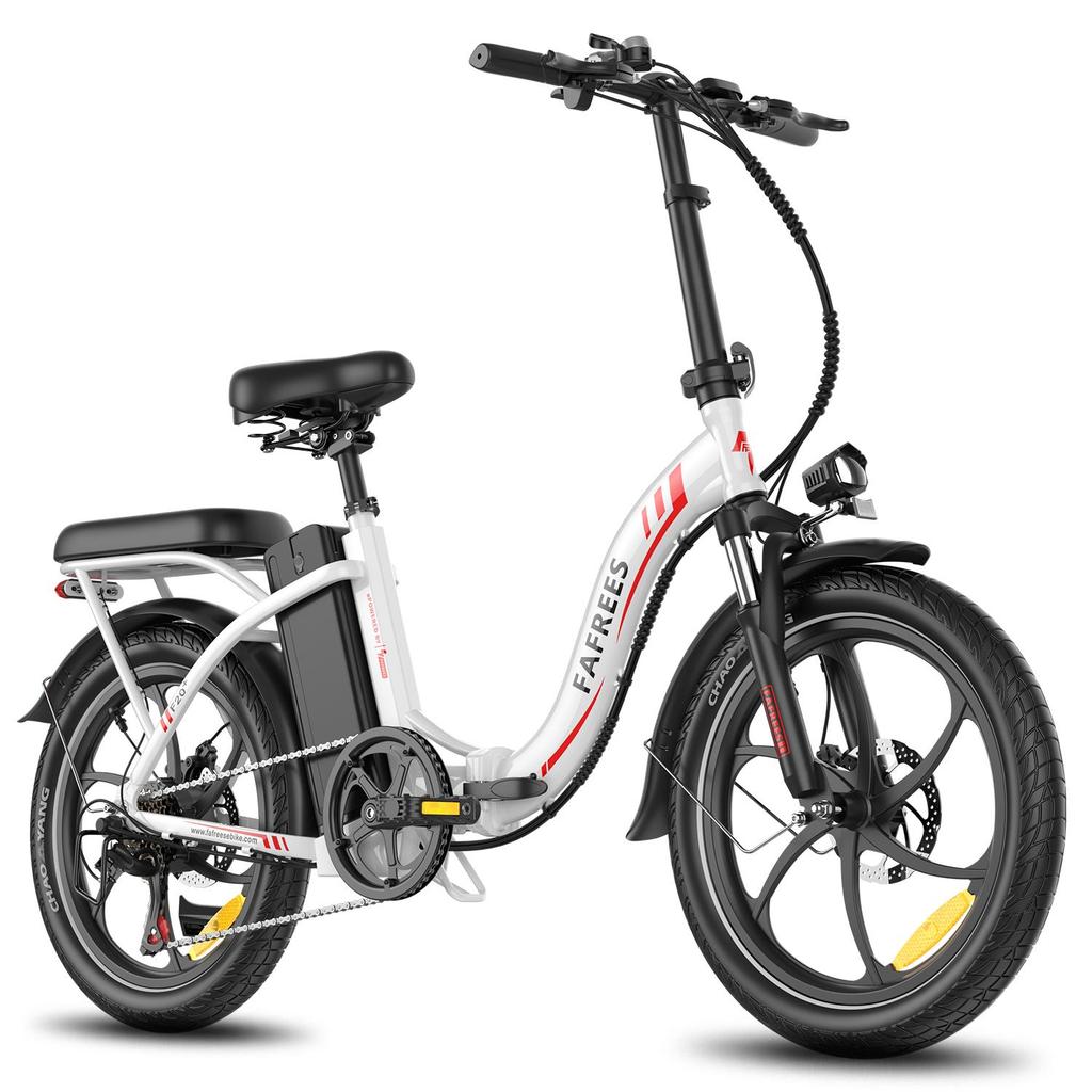 Fafrees F20+ Folding Electric Bike, 250W Motor, 36V 20Ah Battery, 20*3.0 Inch Tires