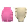 Unique Plant Flower Pot Mould Uncle Face Silicone Mold Succulent Planter Epoxy Resin Mold Garden Figurines Outdoor