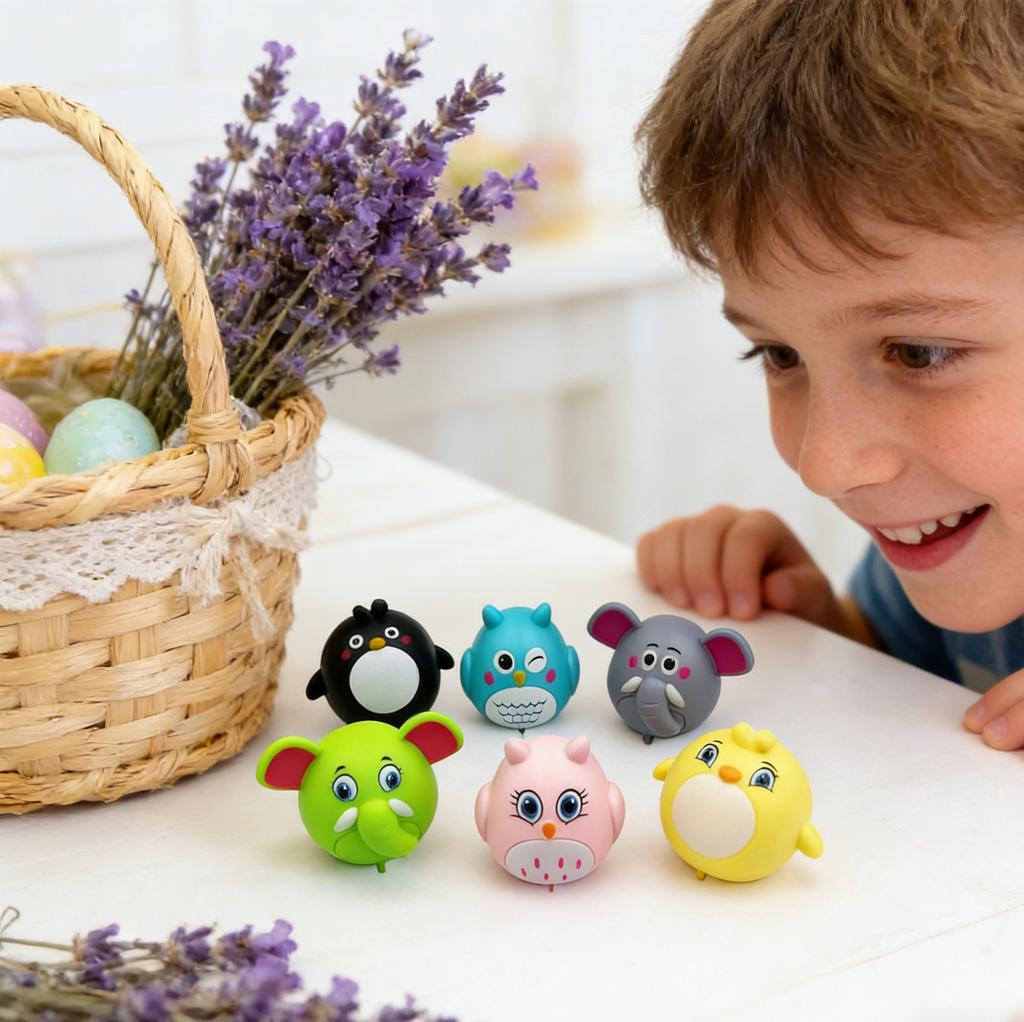 12 Pack Prefilled Easter Eggs With , 2.5Inch Plastic Easter Eggs Filled Toys For Easter Hunts, Basket Stuffers, Easter Party Gifts