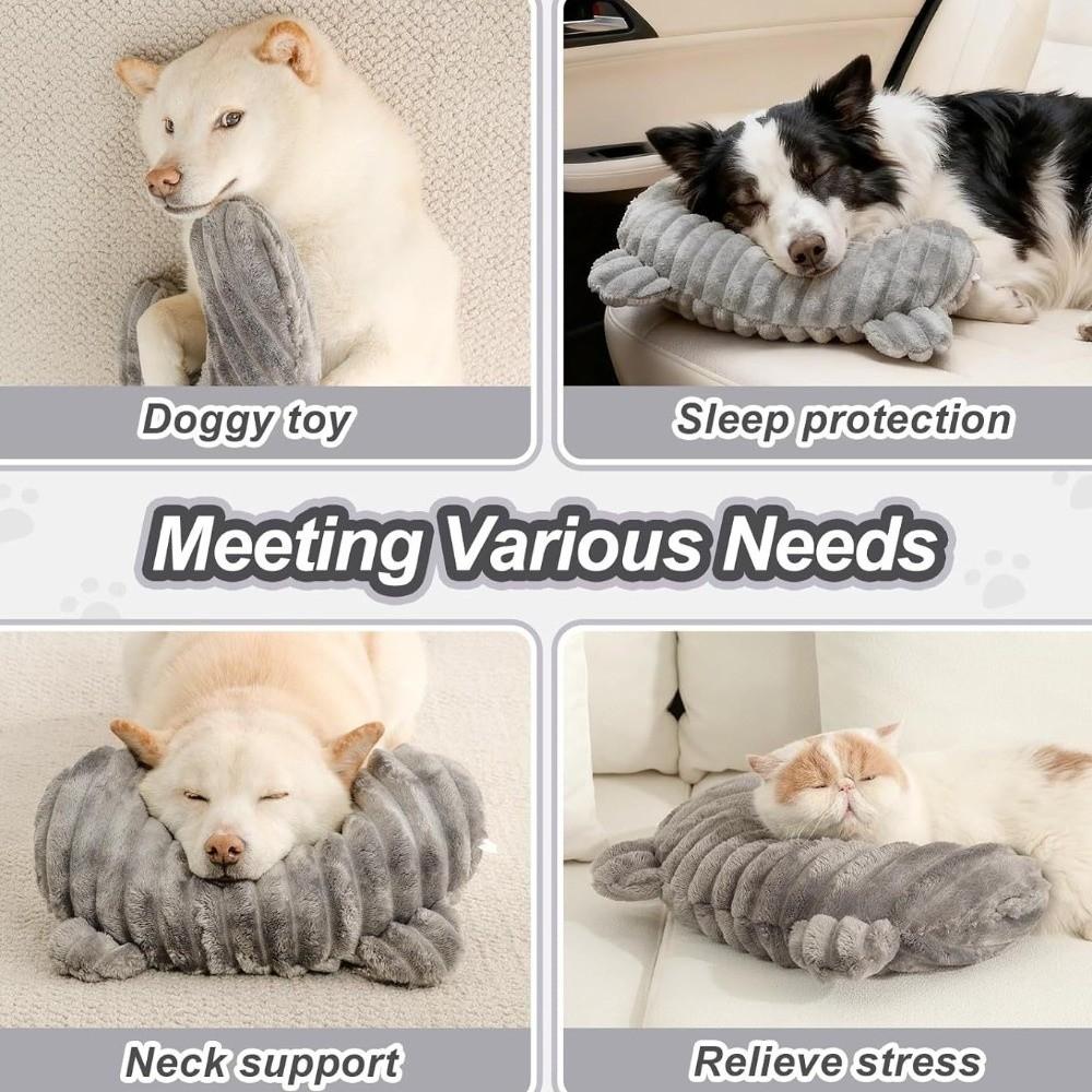 Breathable Pet Neck Cushion Comfortable Cat Bed Pillows Deep Sleep Puppy Headrest All-season