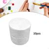 10 Pieces Foam Circles for Crafts Cylinders Paintable Ornaments Smooth DIY Holiday Arts and