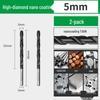 Nano Twist M35 Cobalt Straight Shank Drill Bit: Industrial-Grade with Large Capacity Spiral Flute for Fast Chip Removal