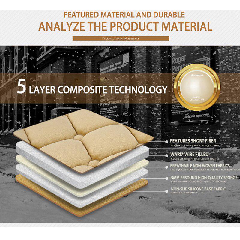 SEAMETAL Winter Warm Car Seat Cover Driver Seat Cushion Non-Slip Vehicles Chair Pad Mat Car Seat Protector for Car Home Office 1PC